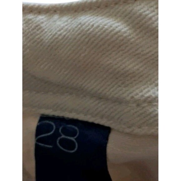 Pilcro The Kit High Rise Cream Wide Leg Jeans Anthropologie - Picture 10 of 14